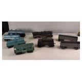 ALLSTATE Railroad Car Collection with Engine (Metal) and Coal car