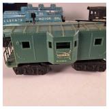 ALLSTATE Railroad Car Collection with Engine (Metal) and Coal car