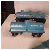 ALLSTATE Railroad Car Collection with Engine (Metal) and Coal car