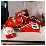 Dale Earnhardt Jr. Very long banner strand Budweiser racing and nice cap