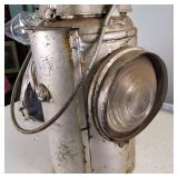 Vintage Railroad Lantern with multiple color lenses  The Adlake Non-Sweating Lamp Chicago