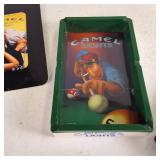 Camel Joe Vintage Collection: lighters, ash tray