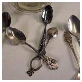Mini Spoon Collection and Glass top jar  Norge Copenhagen, etc.