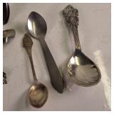 Mini Spoon Collection and Glass top jar  Norge Copenhagen, etc.