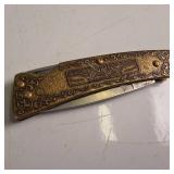 United Brotherhood of Carpenters and Jointers Authentic Vintage Folding Knife
