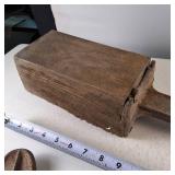 Antique Wood Hammer and Cobbler