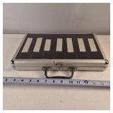 Nice portable Display Case with clear top and two shelves (for matchbox cars.)