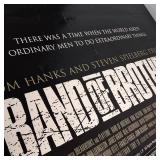 "Band of Brothers" HBO Miniseries Promotional Poster Print - Spielberg & Hanks