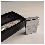 Vintage Marilyn Monroe Pocket Lighter & Folding Knife Collectible Gift Set