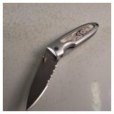 Vintage Marilyn Monroe Pocket Lighter & Folding Knife Collectible Gift Set