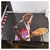 Vintage 1990s Andre Agassi Nike "Challenge Court" Large Promotional Poster