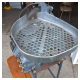 Antique Johnson Commercial Coin Sorter & Counter Machine on Industrial Stand