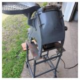 Antique Johnson Commercial Coin Sorter & Counter Machine on Industrial Stand