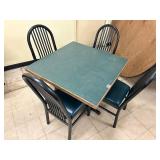 4top Restaurant Table and chairs