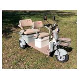 2026 SDLANCH Electric Tricycle Mini Golf Cart (IRGC40) - Gray