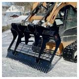 Wolverine Skid Steer Scraper/Leveler Attachment (LL-12-78W)