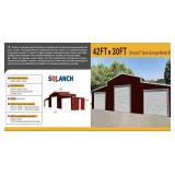 SDLANCH Triple Garage Metal Shed (SDL4230TGMS)