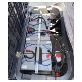 SDLANCH Electric Golf Cart with Front Facing 4-Person Seating