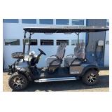 SDLANCH Electric Golf Cart with Front Facing 4-Person Seating