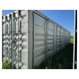 CIMU1027738 // Sea Container with 4 Side Doors, 40HC, Single Trip