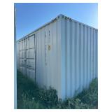 ZNCU4010753 // 40 Ft Shipping Container with 2 Side Doors, 40HC, Single Trip