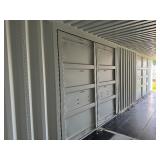 ZNCU4010753 // 40 Ft Shipping Container with 2 Side Doors, 40HC, Single Trip