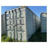 ZNCU4010774 // 40 Ft Shipping Container with 2 Side Doors, 40HC, Single Trip