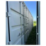 ZNCU4010774 // 40 Ft Shipping Container with 2 Side Doors, 40HC, Single Trip