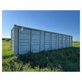 YLEU2551915 // Sea Container with 4 Side Doors, 40HC, Single Trip