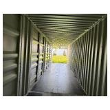 YLEU2551915 // Sea Container with 4 Side Doors, 40HC, Single Trip
