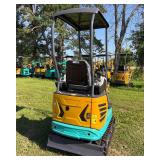 2026 CFG Mini Excavator (MX15RX) - Yellow/Teal  **