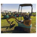 2026 CFG Mini Excavator (MX15RX) - Yellow/Teal  **