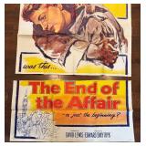 Vintage The End of the Affair Two Part Unframed Poster Print