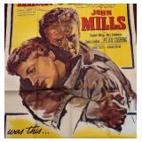Vintage The End of the Affair Two Panel Unframed Poster Print