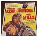 Vintage The End of the Affair Two Panel Unframed Poster Print