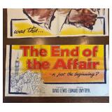 Vintage The End of the Affair Two Panel Unframed Poster Print