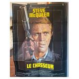 Steve McQueen in Le Chasseur Unframed Poster Print