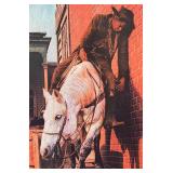 Unframed Sleepy Cowboy Print