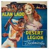 Desert Legion Unframed Poster Featuring Alan Ladd