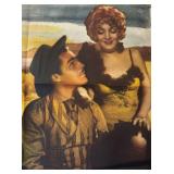 Vintage Destry Rides Again Unframed Poster Starring Marlene Dietrich & James Stewart