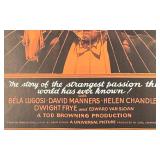 Dracula Unframed Movie Poster - Bela Lugosi - Universal Pictures