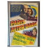 Paris After Dark Vintage Unframed Movie Poster