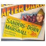 Paris After Dark Vintage Unframed Movie Poster