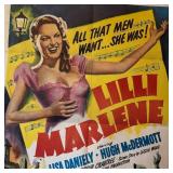 Vintage Lilli Marlene Unframed Poster Print