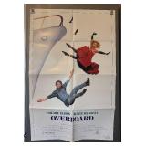 Overboard Unframed Movie Poster Print featuring Goldie Hawn & Kurt Russell