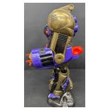 Robot Figure - Vintage Cyber Power Sky Kids Inc With Accessories