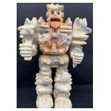 Vintage Robot Action Figure Toy Meteoroid Stone Man