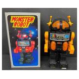 Toy Robot Monster Robot Vintage Battery-Operated With Box