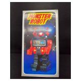 Vintage Toy Robot Monster Robot Battery-Operated With Box