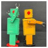 Tin Wind-Up Toys Schylling Mars Explorer & Robot Lilliput Mixed Lot
